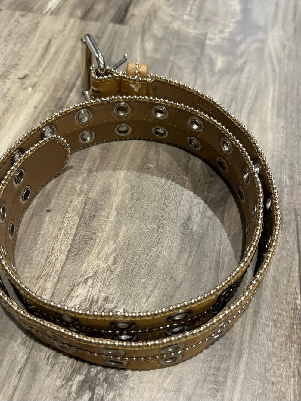 Women’s Tan Fashion Belt Adjustable Size